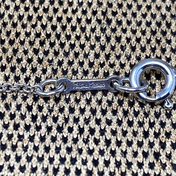 Tiffany & Co. Paloma Picasso Loving Heart Necklace Sterling Silver - Picture 5 of 8